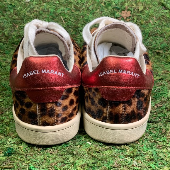Isabel Marant Shoes - 🎉Isabel Marant Leopard Fur Tennis Shoes. EUC
